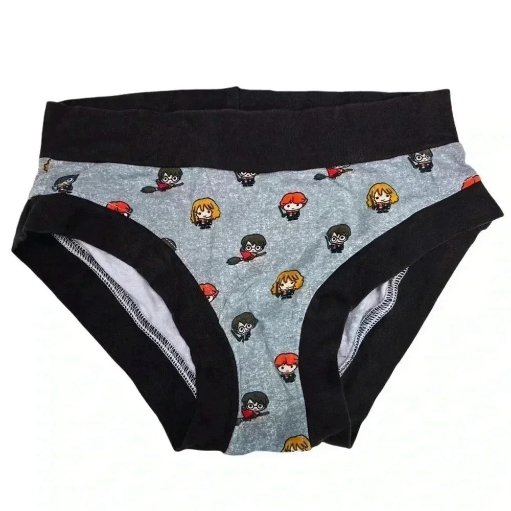 Handmade Harry Potter Undie Briefs | Organic Cotton Underwear | XS